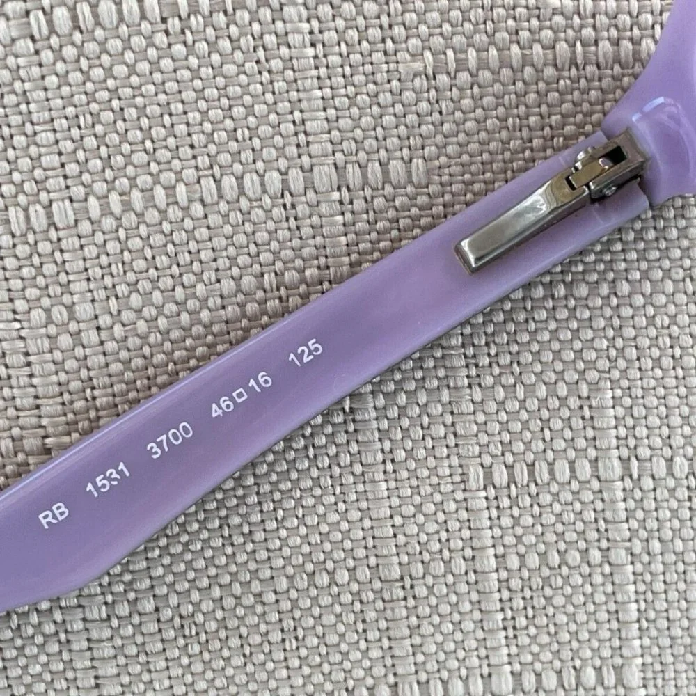 Ray-Ban Youth Eyeglasses Brown Tortoise/Lilac Glasses Frame RB1531 3700 46[]16